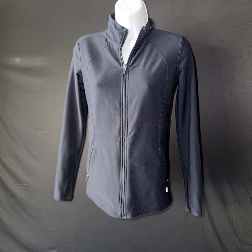 Talbots Everyday Essentials Performance Interlock Full-Zip Jacket - Picture 2 of 5